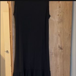 Gap long sleeveless Black Dress